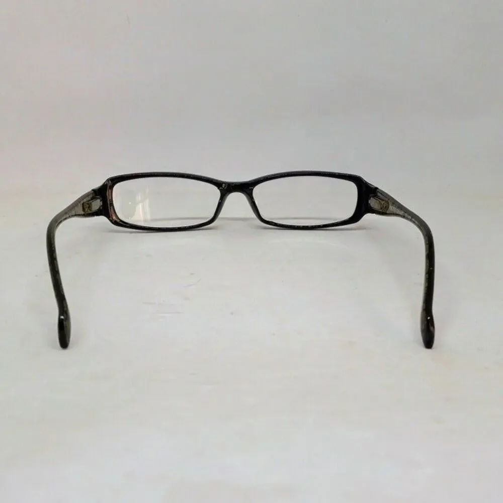 Foster Grant Kiley Reading Glasses- +2.00-Black Gold-Rectangle Lenses-NEW